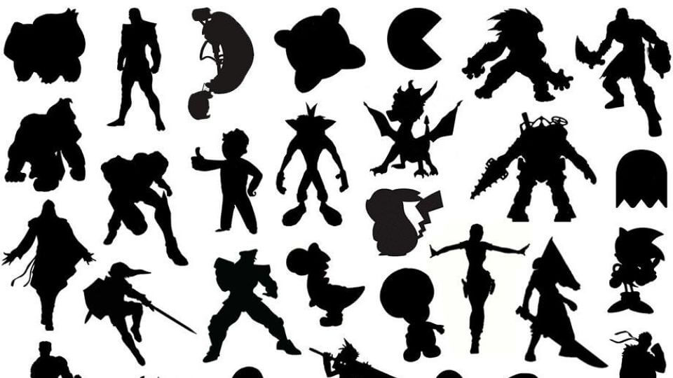 good character design distinct game character silhouette