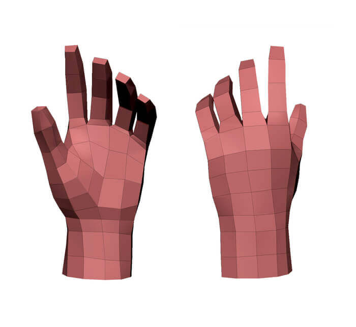 mesh hand anatomy for artists by anatomy for sculptors