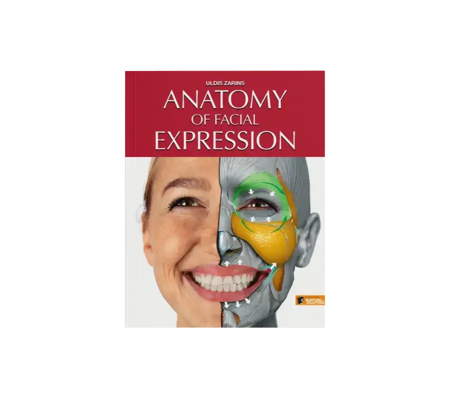 Anatomy of Facial Expression by Anatomy For Sculptors book hero picture